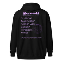 Load image into Gallery viewer, Murasaki Worldwide Unisex Heavy Blend Zip Hoodie