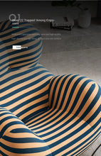 Load image into Gallery viewer, Striped Curved Chair

