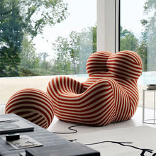 Load image into Gallery viewer, Striped Curved Chair

