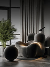 Load image into Gallery viewer, Striped Curved Chair
