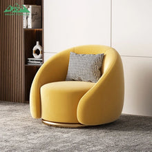 Load image into Gallery viewer, Velvet Swivel Chair
