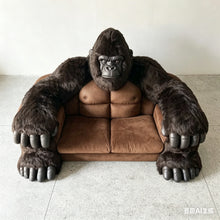 Load image into Gallery viewer, Gorilla Sofa Sculpture
