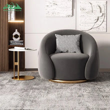 Load image into Gallery viewer, Velvet Swivel Chair
