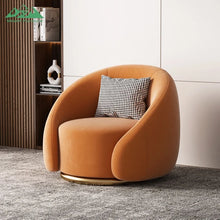 Load image into Gallery viewer, Velvet Swivel Chair
