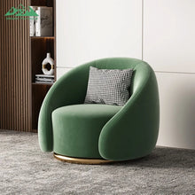 Load image into Gallery viewer, Velvet Swivel Chair
