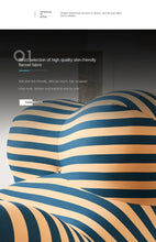 Load image into Gallery viewer, Striped Curved Chair
