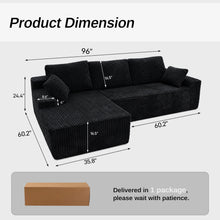 Load image into Gallery viewer, Boneless Sectional Sofa
