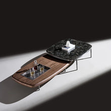 Load image into Gallery viewer, Telescopic Walnut Table

