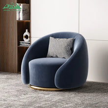 Load image into Gallery viewer, Velvet Swivel Chair
