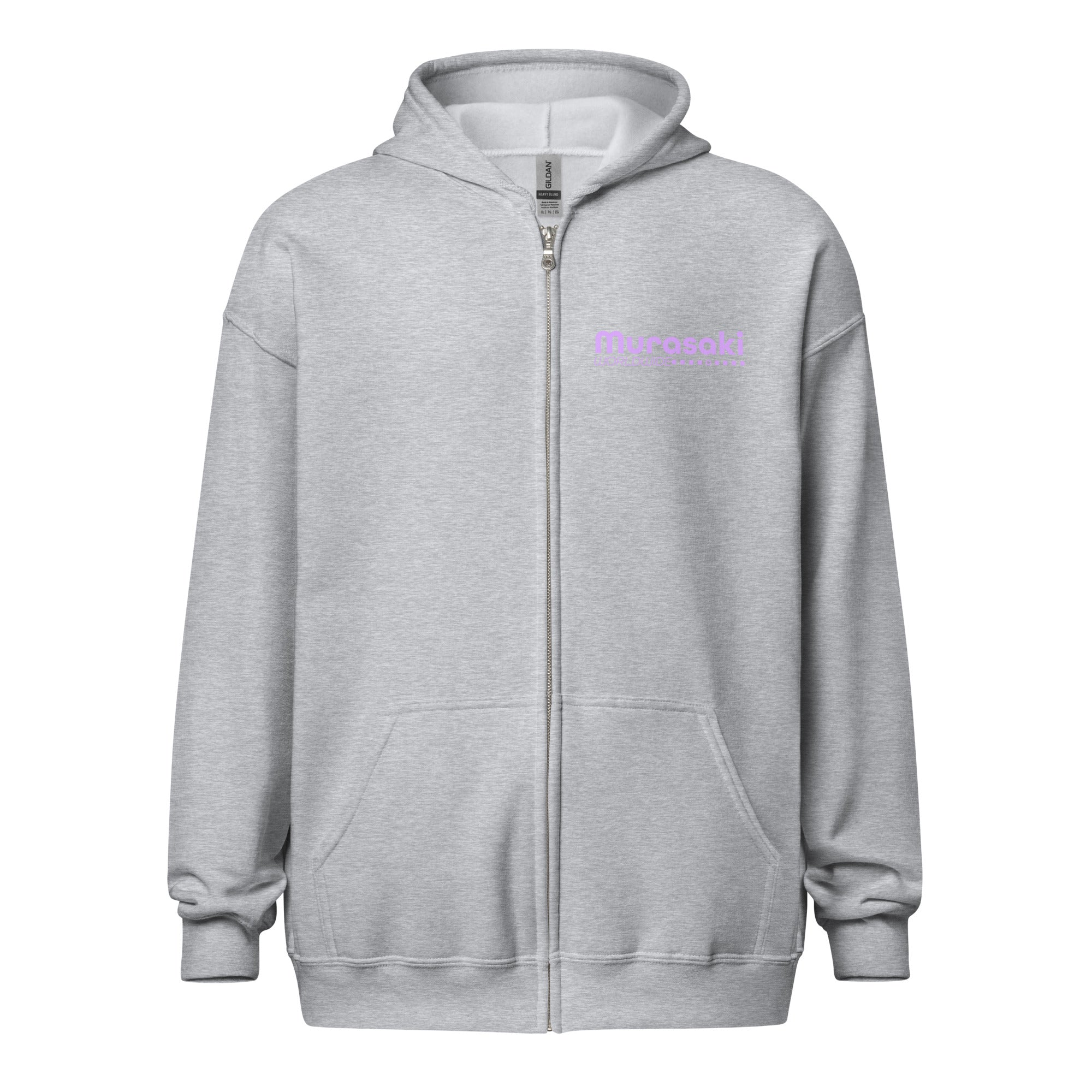 Murasaki Worldwide Unisex Heavy Blend Zip Hoodie – Ancient Wisdom